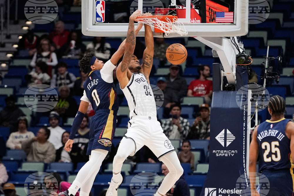 Nets Pelicans Basketball