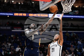 Nets Pelicans Basketball