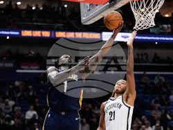 Nets Pelicans Basketball