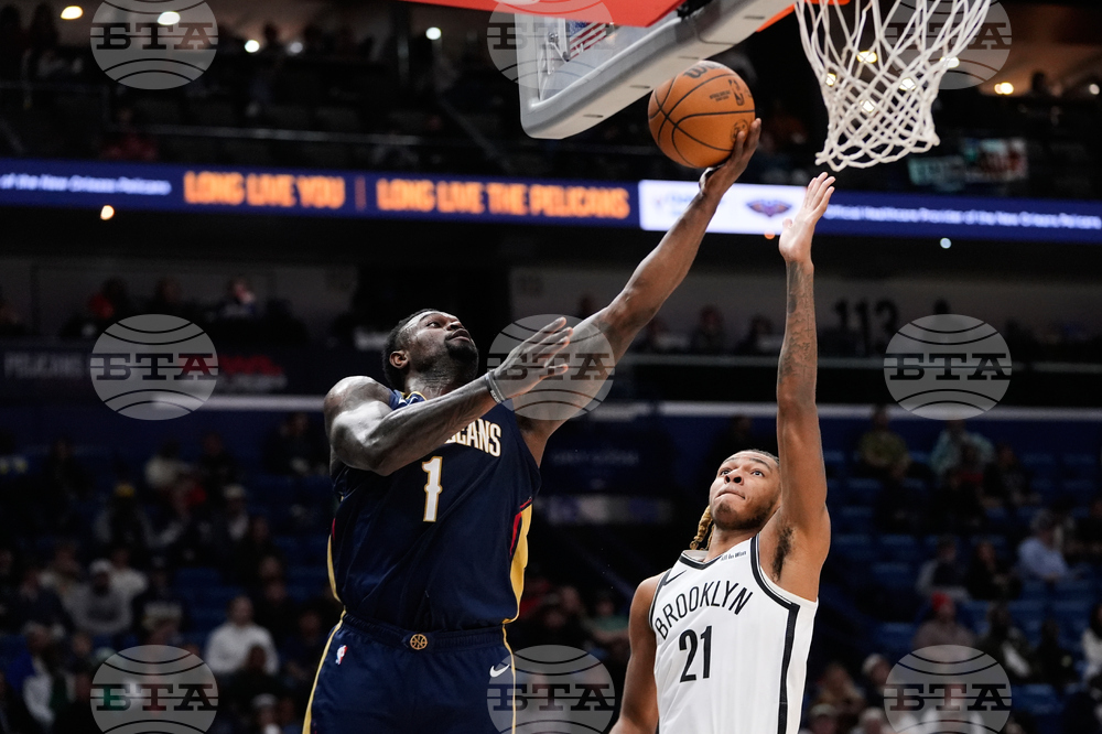 Nets Pelicans Basketball