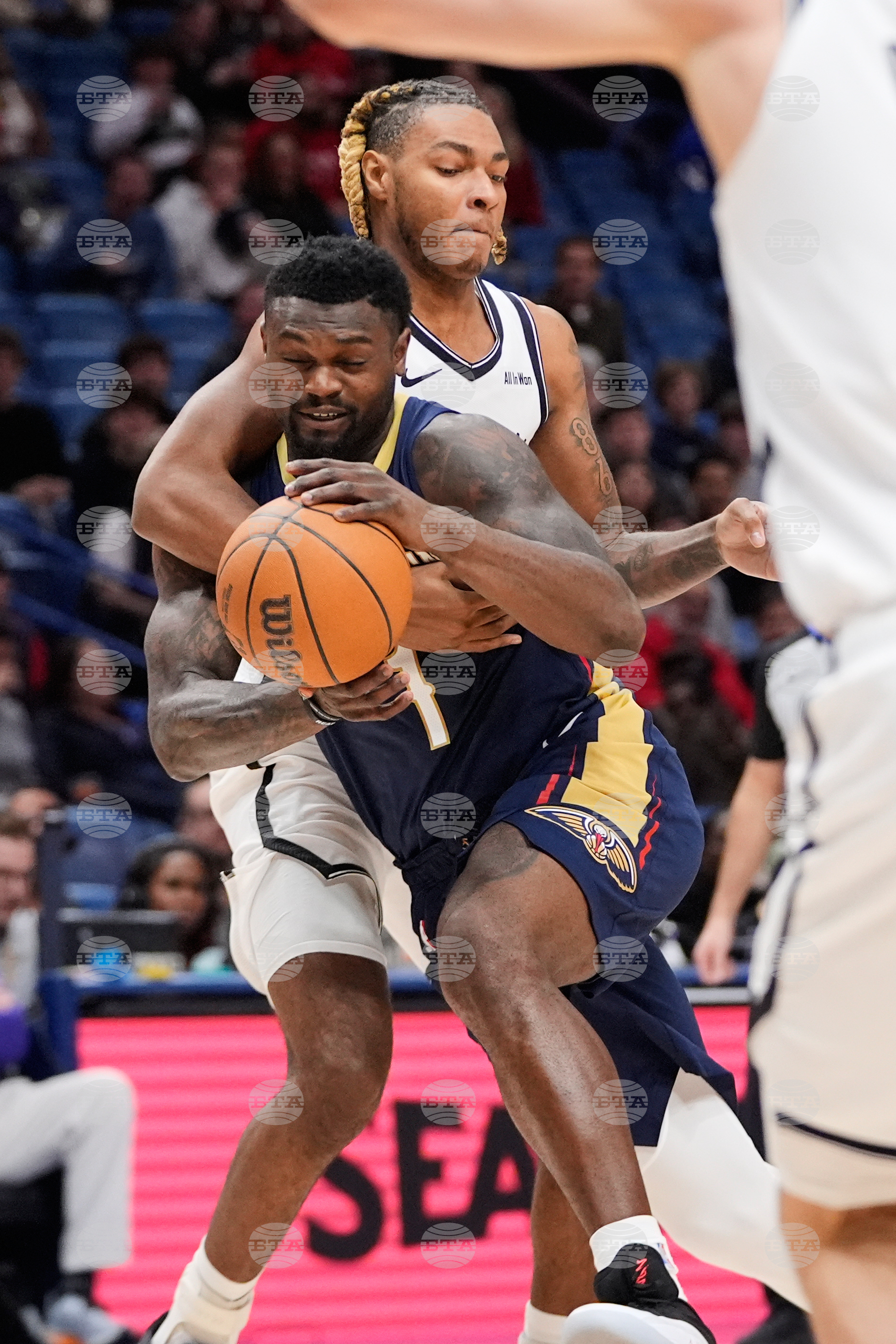 Nets Pelicans Basketball