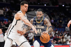 Nets Pelicans Basketball