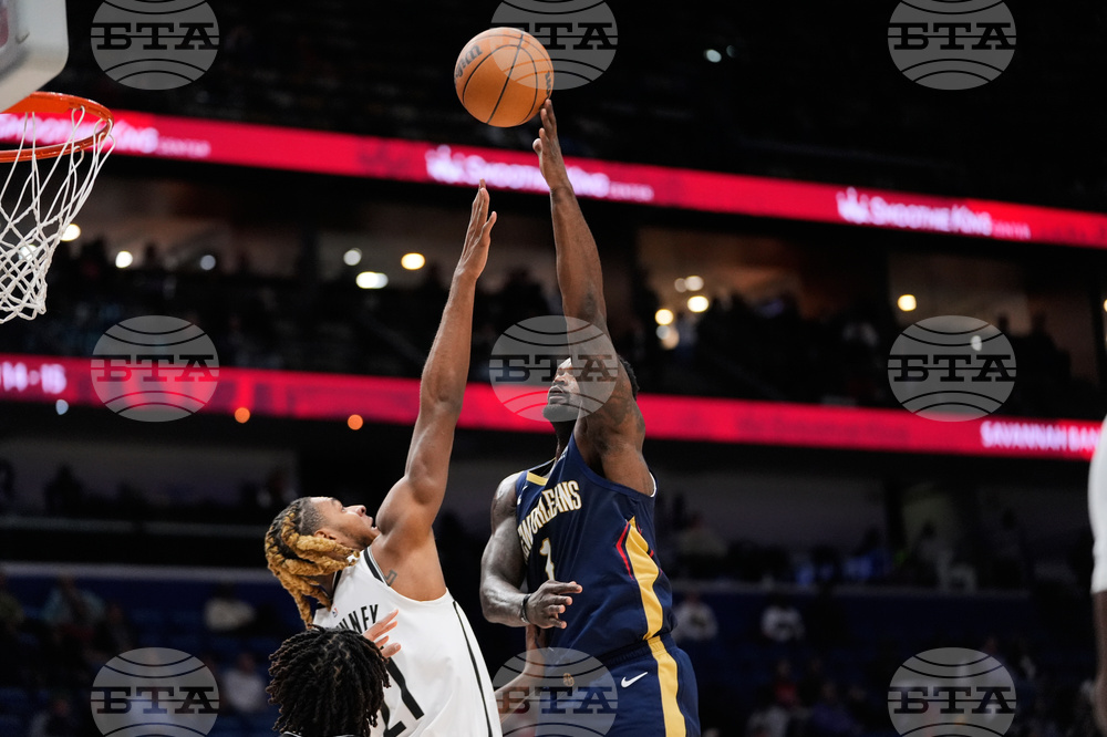 Nets Pelicans Basketball