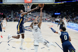 Nets Pelicans Basketball