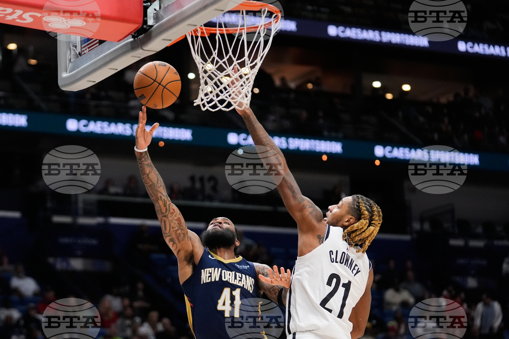 Nets Pelicans Basketball