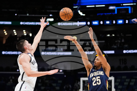 Nets Pelicans Basketball