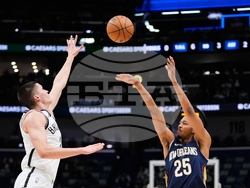 Nets Pelicans Basketball