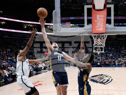 Nets Pelicans Basketball