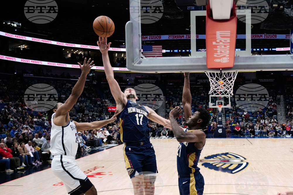 Nets Pelicans Basketball