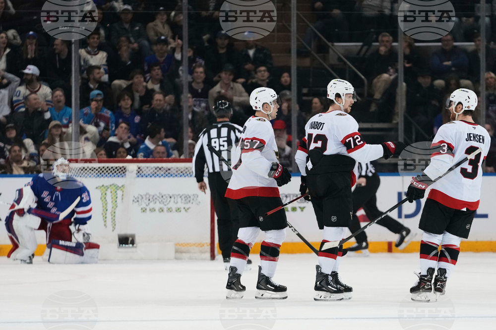 Senators Rangers Hockey