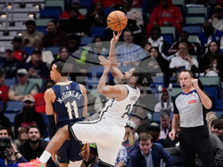 Nets Pelicans Basketball