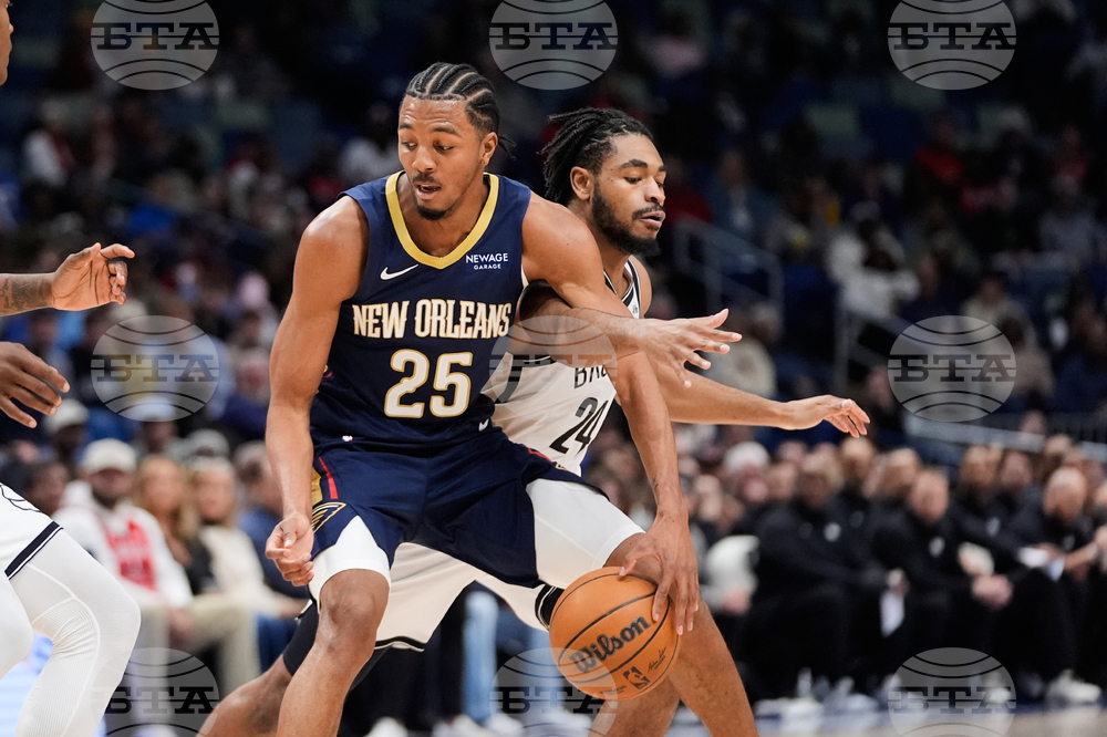 Nets Pelicans Basketball