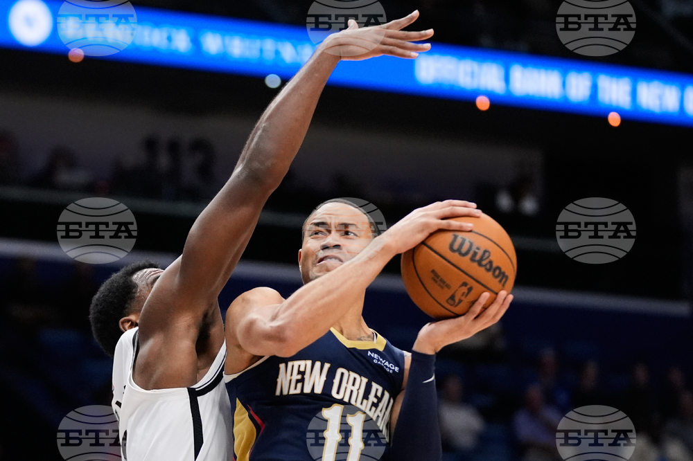 Nets Pelicans Basketball