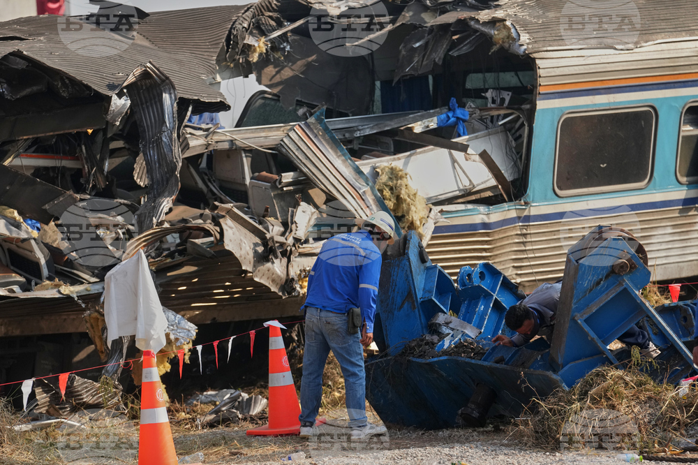 APTOPIX Thailand Train Accident