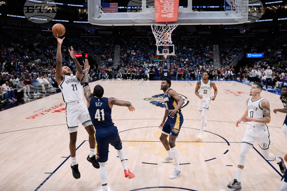 Nets Pelicans Basketball