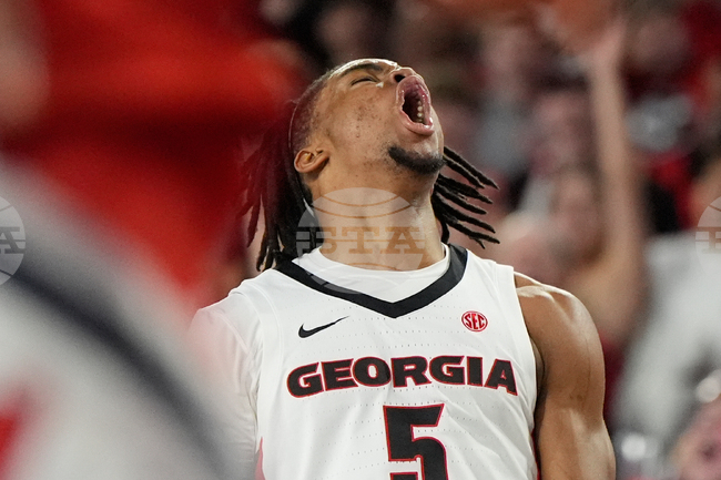 APTOPIX Mississippi Georgia Basketball