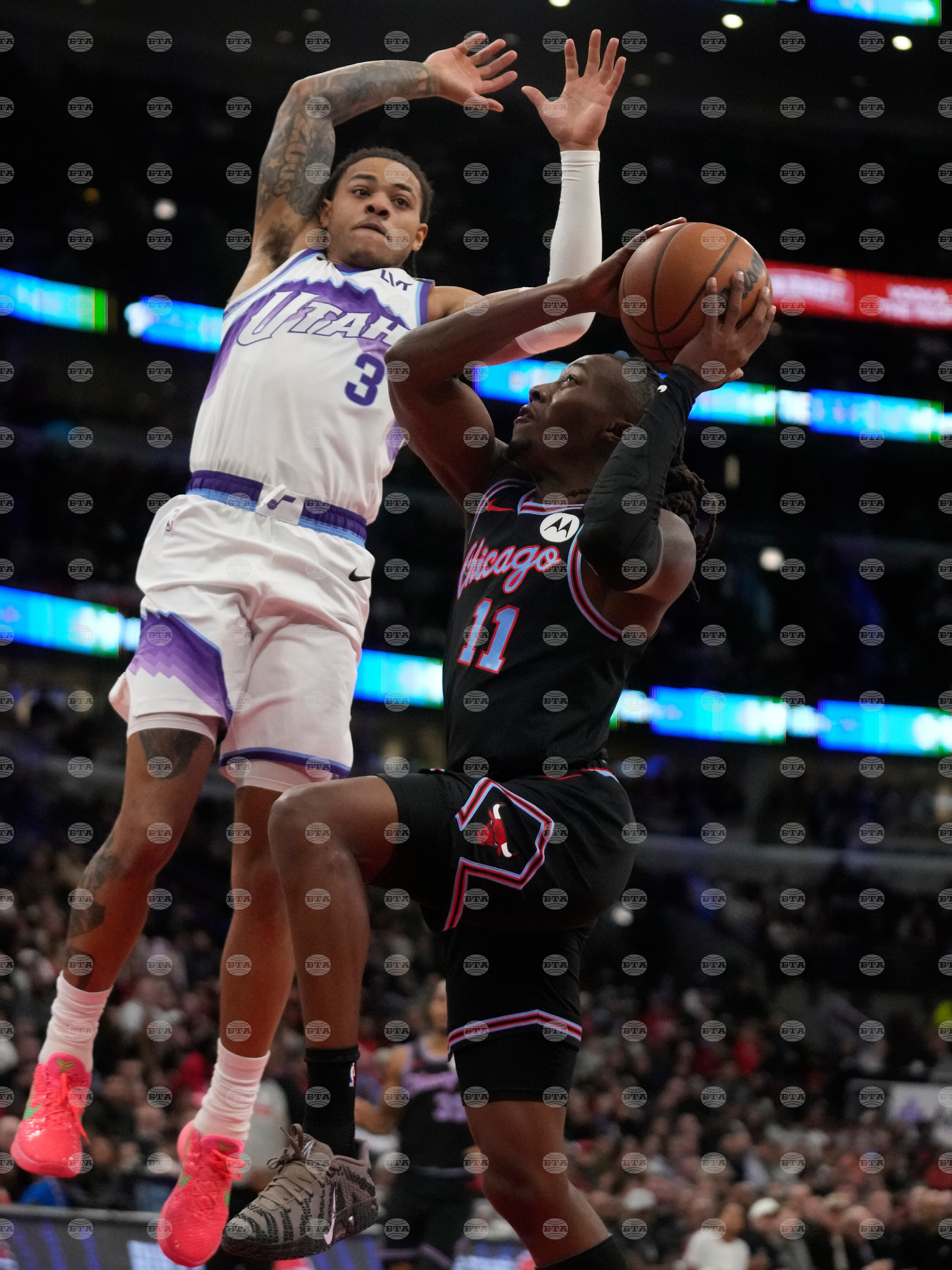 Jazz Bulls Basketball