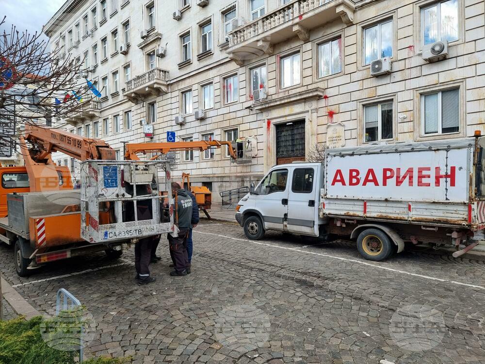 Столична община - протест - Паметник на съветската армия