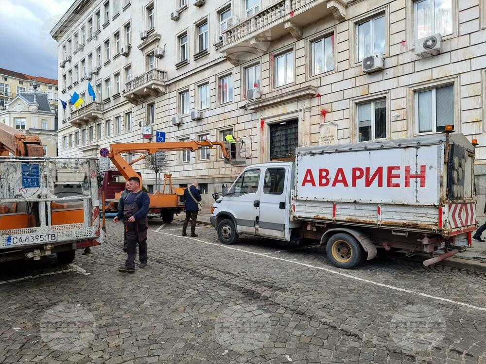 Столична община - протест - Паметник на съветската армия