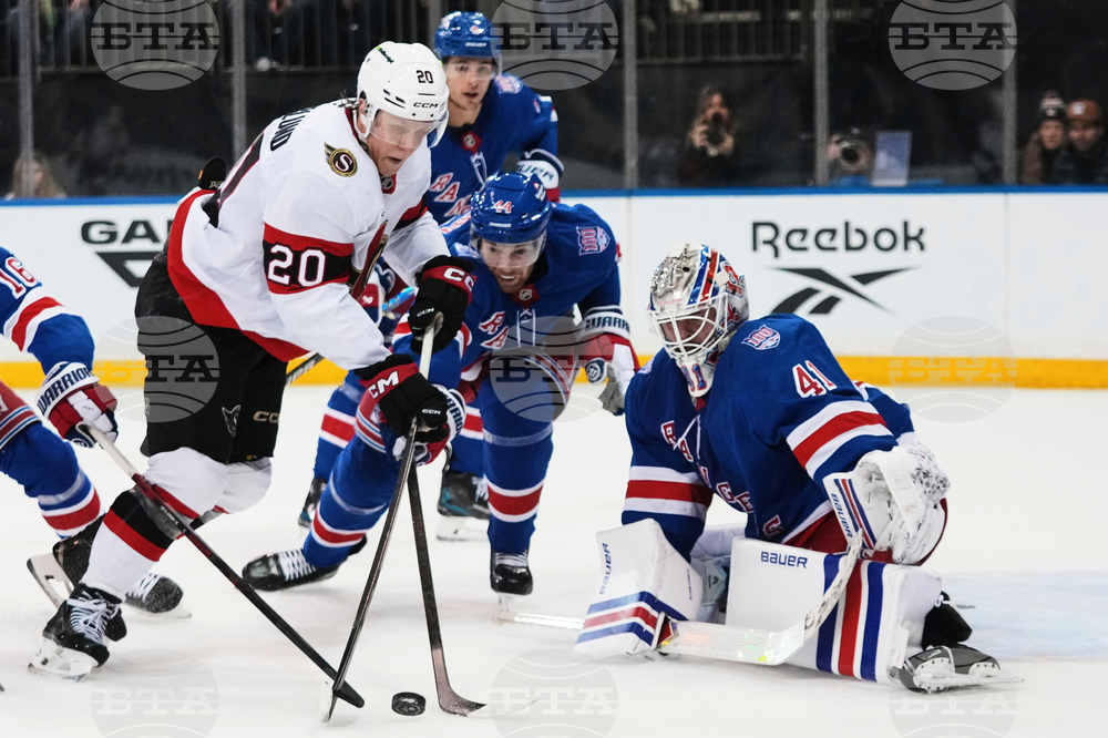 Senators Rangers Hockey