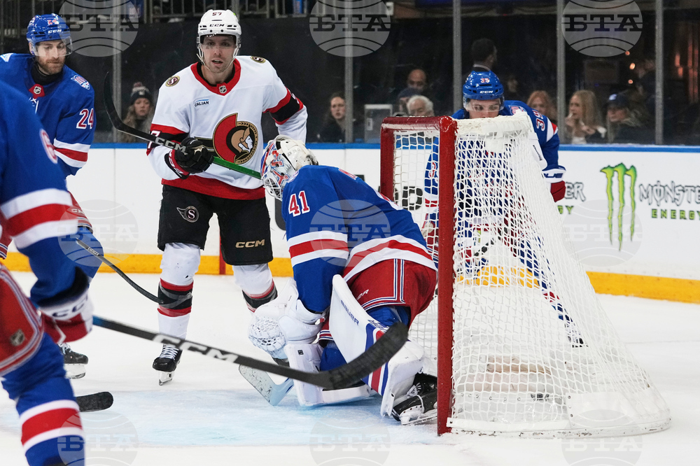 Senators Rangers Hockey