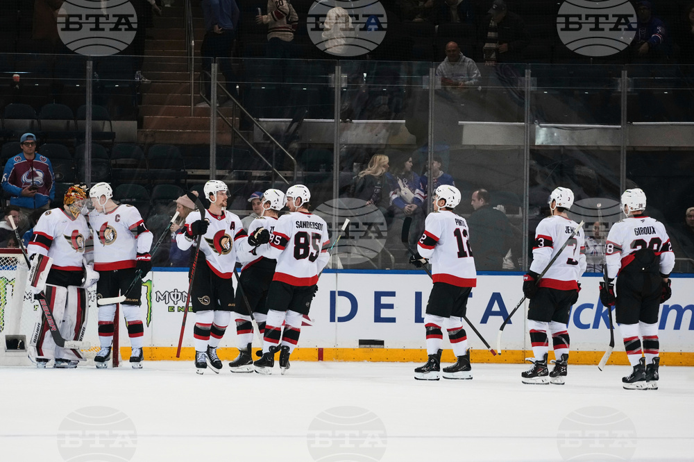 Senators Rangers Hockey