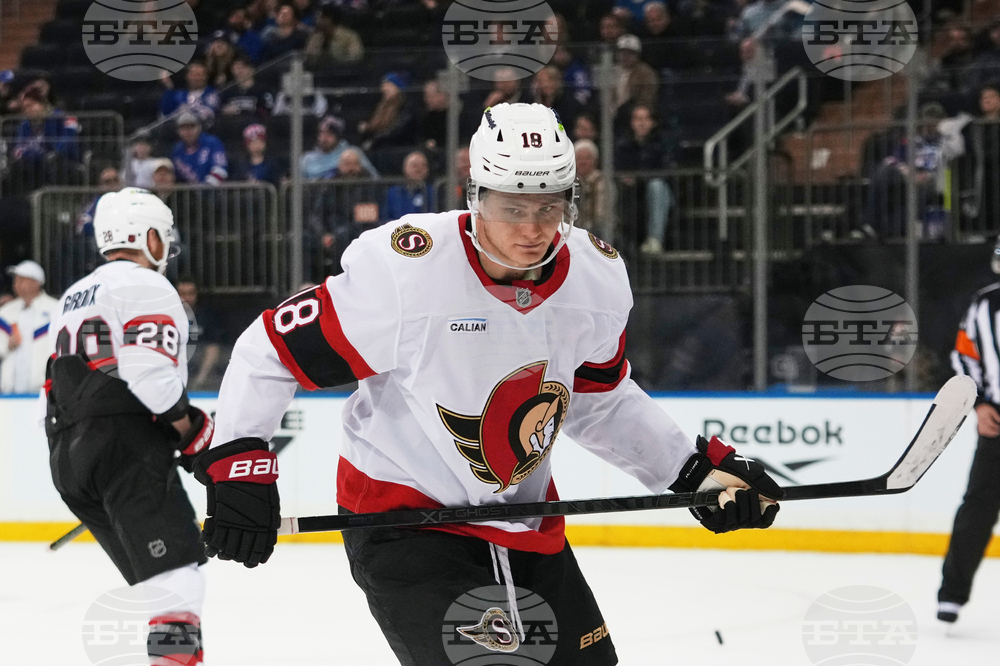 Senators Rangers Hockey