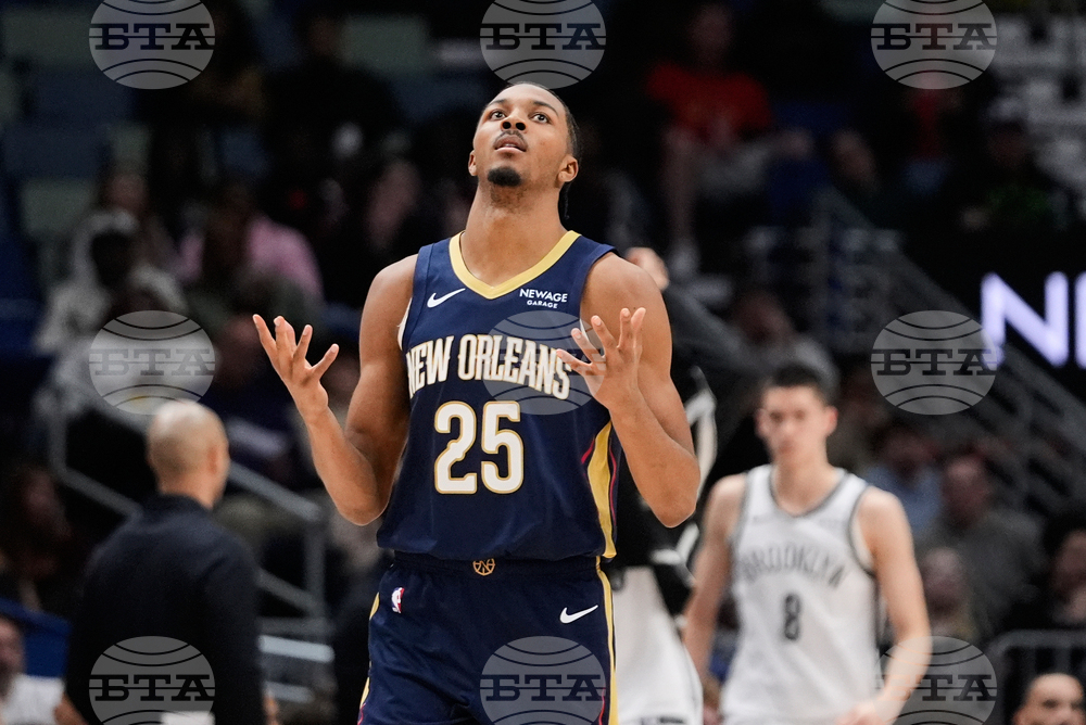 Nets Pelicans Basketball