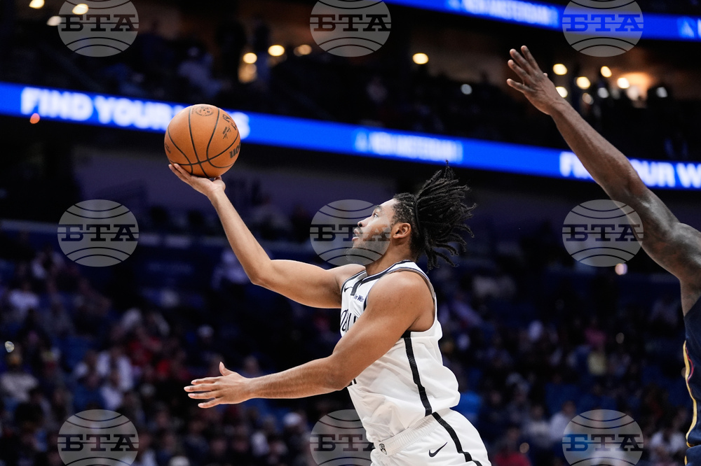 Nets Pelicans Basketball