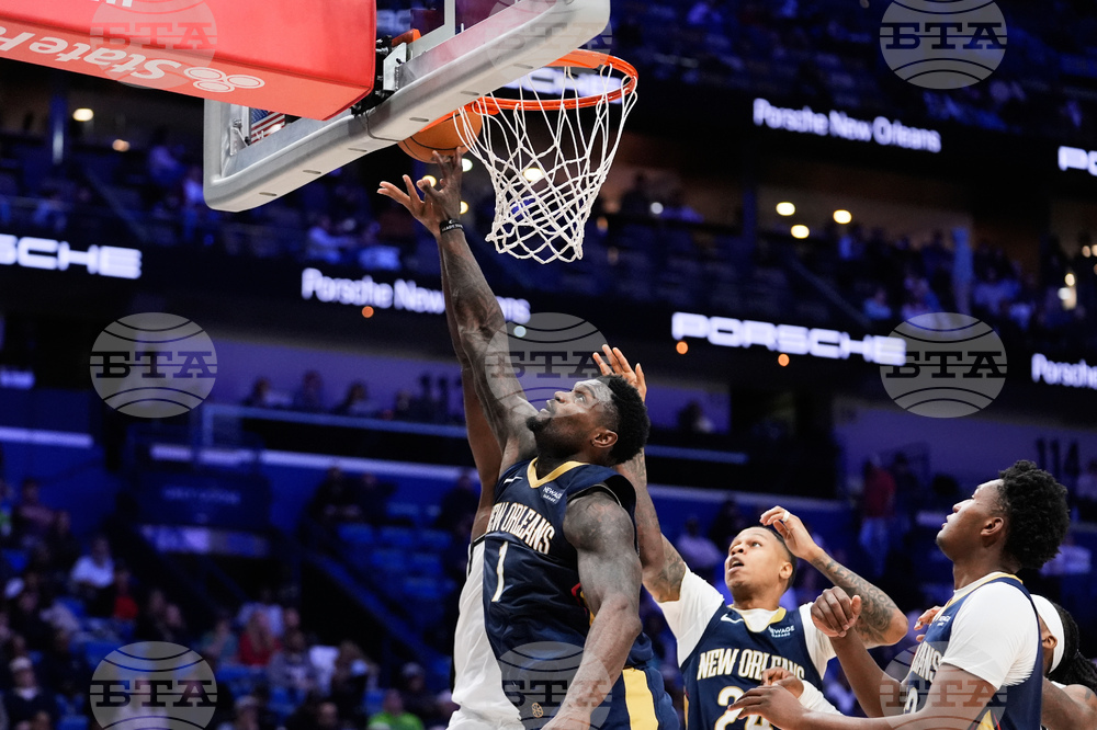 Nets Pelicans Basketball