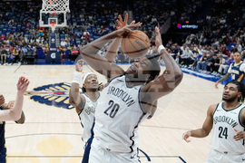 Nets Pelicans Basketball