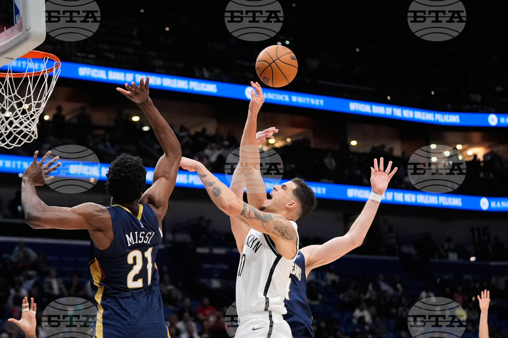 Nets Pelicans Basketball