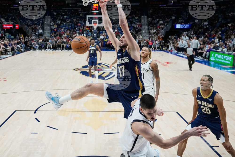 Nets Pelicans Basketball