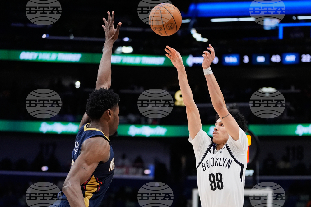 Nets Pelicans Basketball