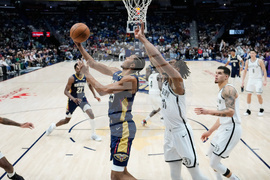 Nets Pelicans Basketball