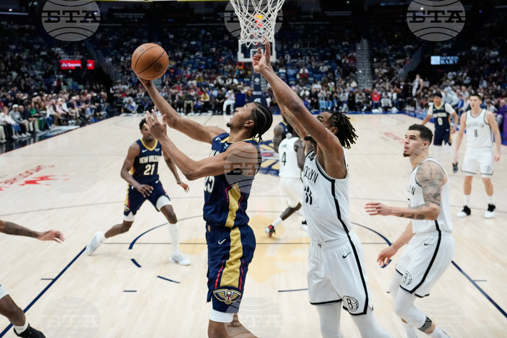 Nets Pelicans Basketball