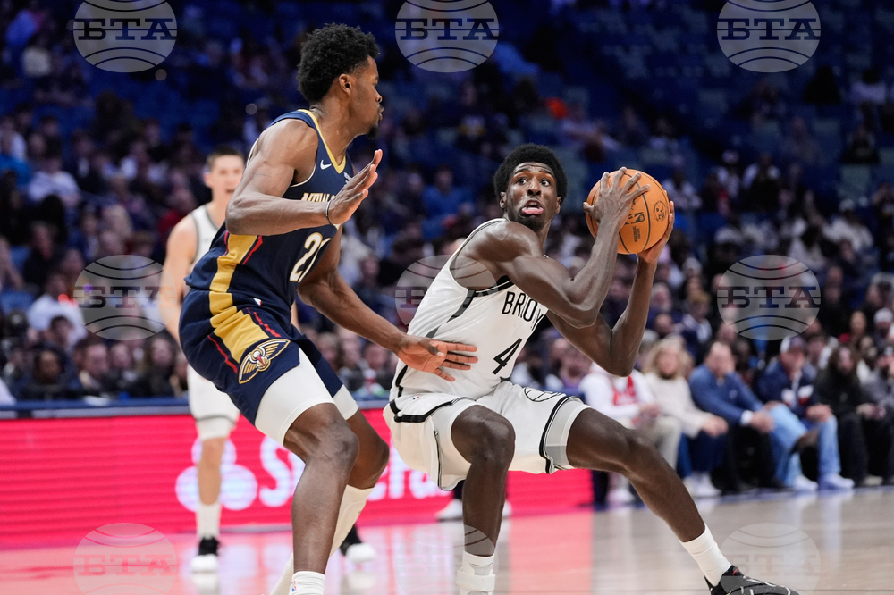 Nets Pelicans Basketball