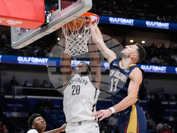 Nets Pelicans Basketball