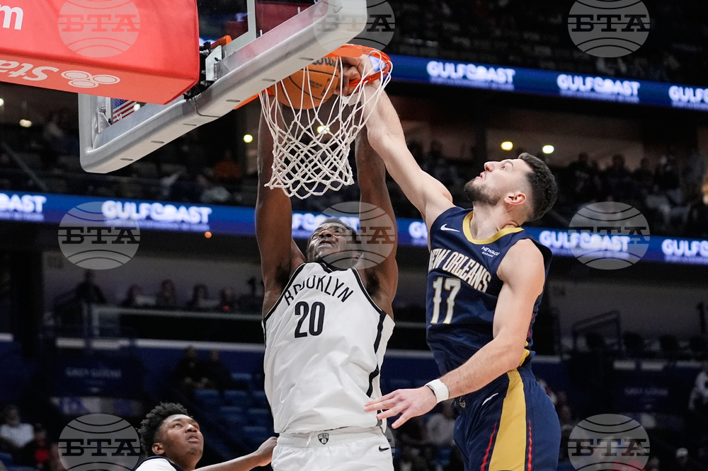 Nets Pelicans Basketball