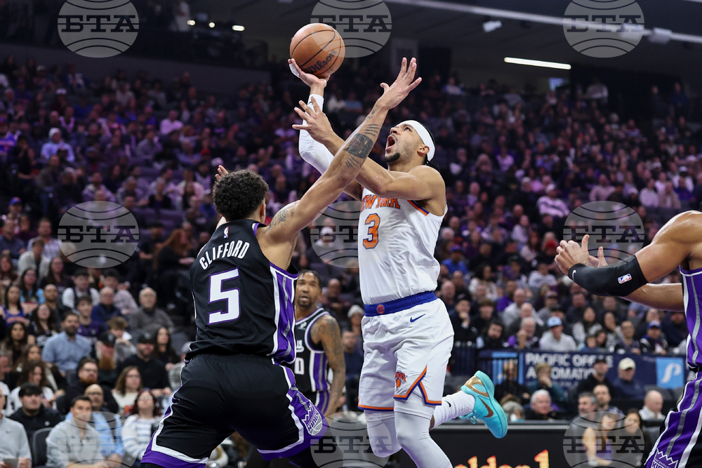 Knicks Kings Basketball