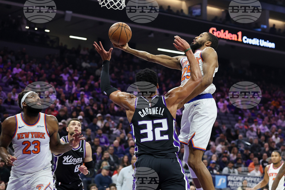 Knicks Kings Basketball