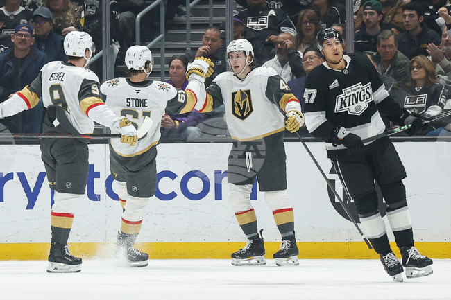 Вегас постигна пета поредна победа и излезе еднолично на върха в Тихоокеанската дивизия на НХЛ
