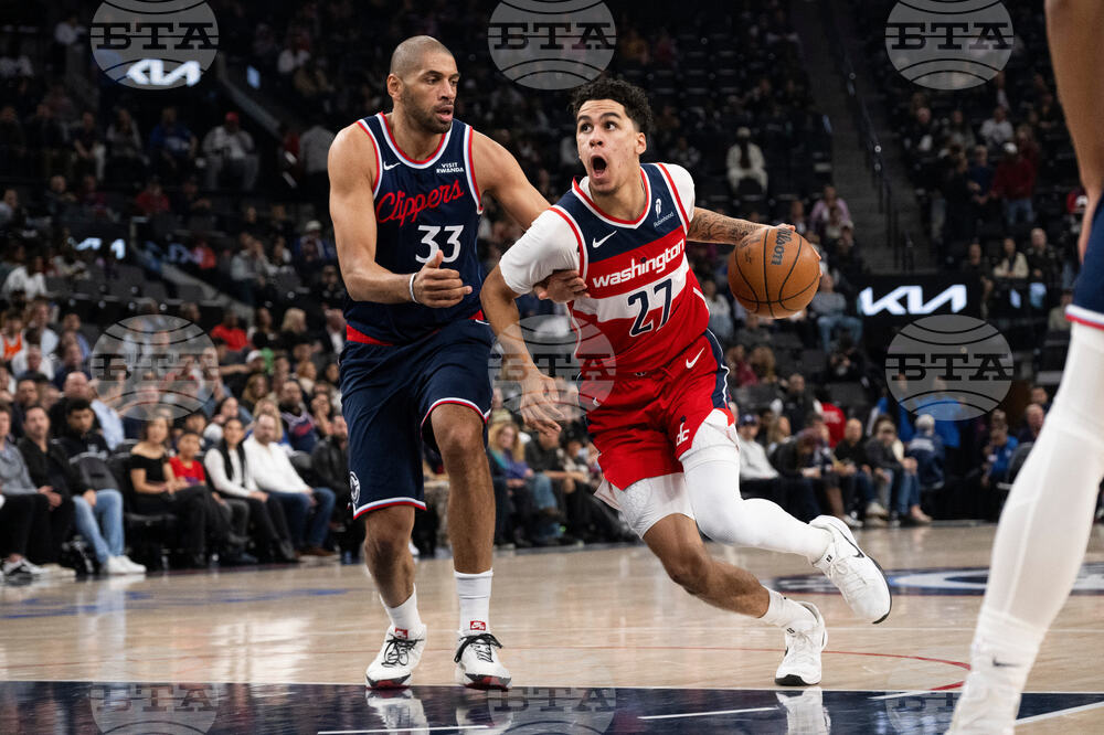 Wizards Clippers Basketball