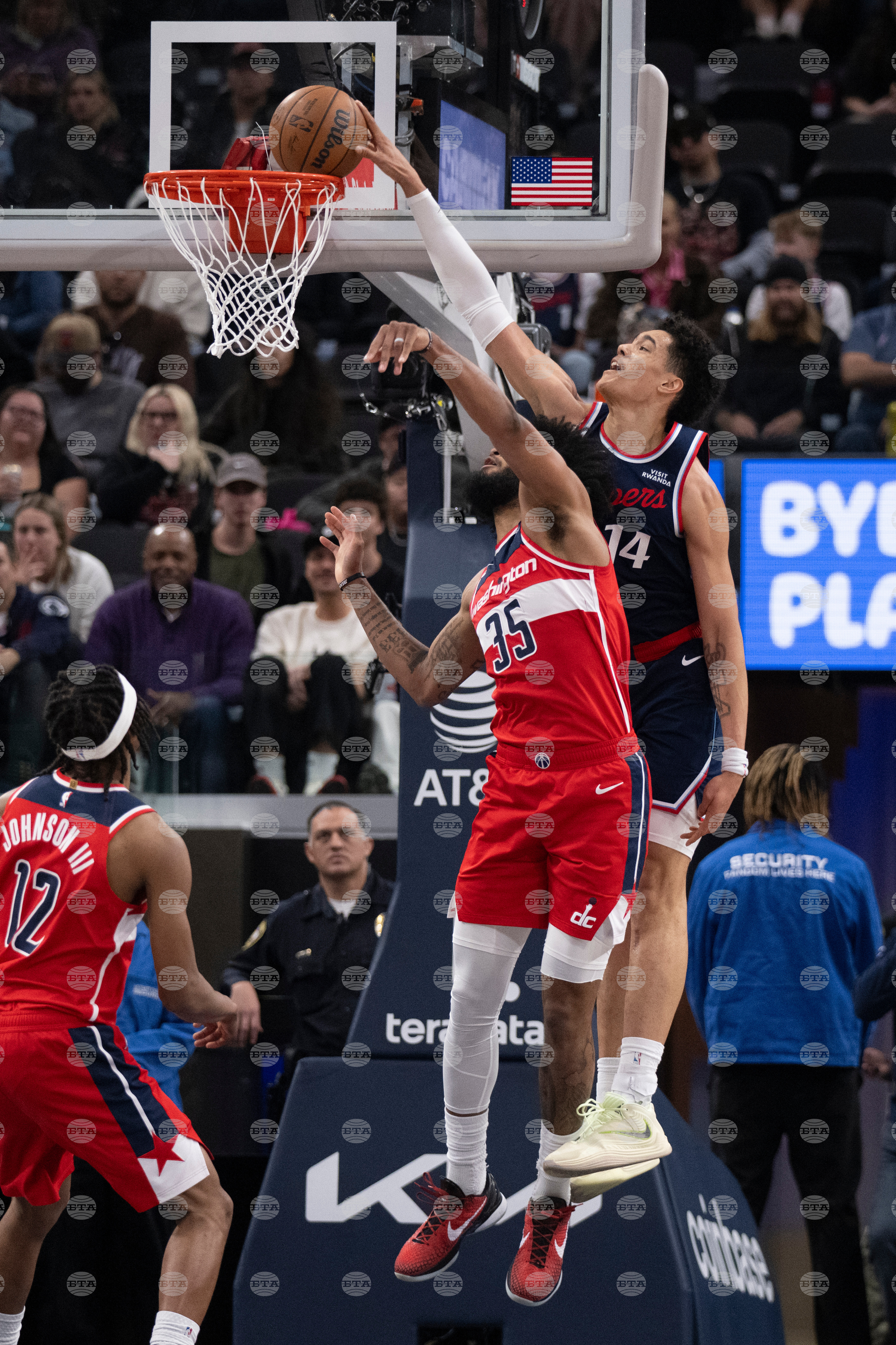 Wizards Clippers Basketball