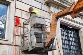 Столична община - протест - Паметник на съветската армия