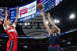 Wizards Clippers Basketball