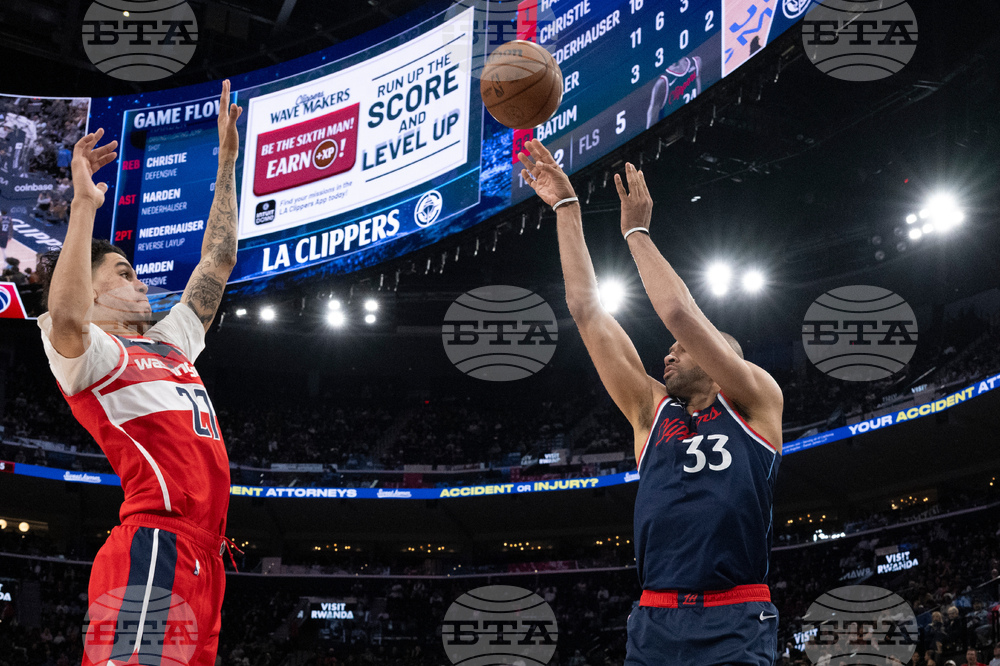 Wizards Clippers Basketball