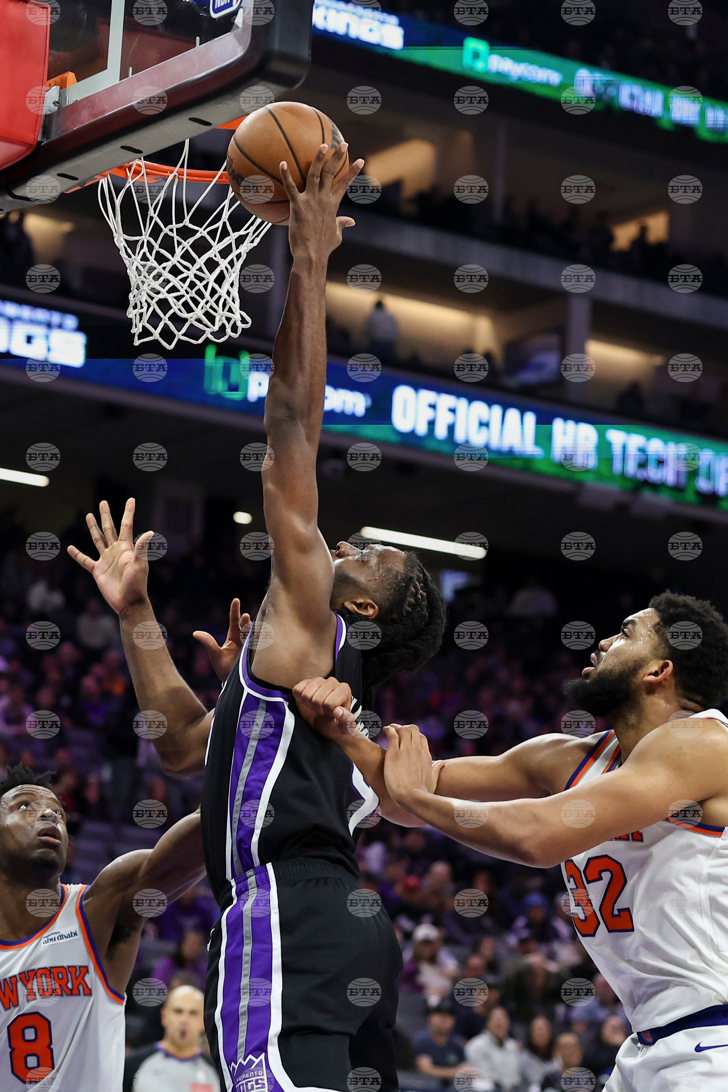 Knicks Kings Basketball