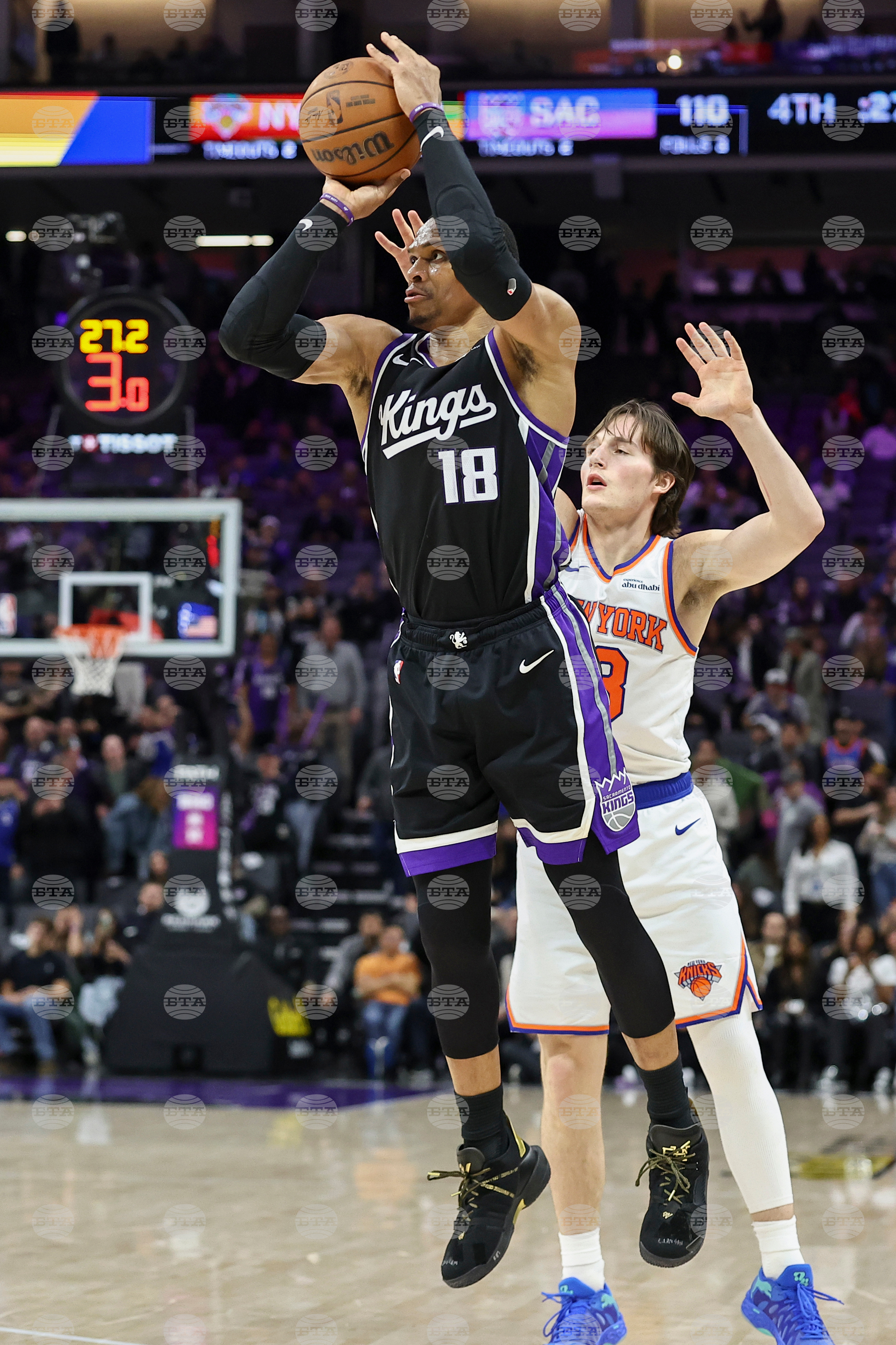 Knicks Kings Basketball