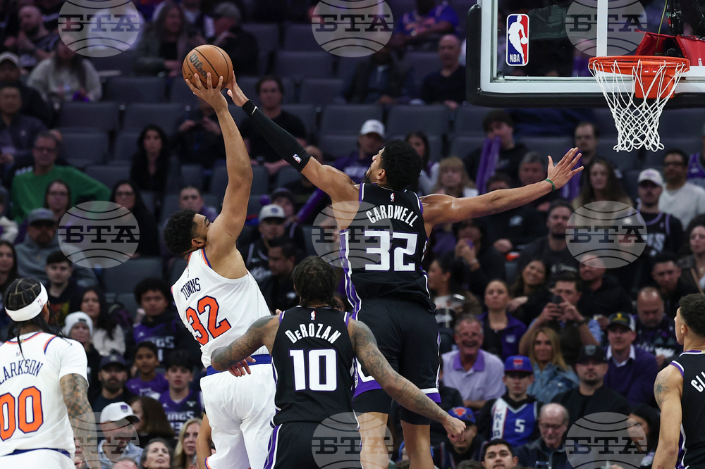 Knicks Kings Basketball